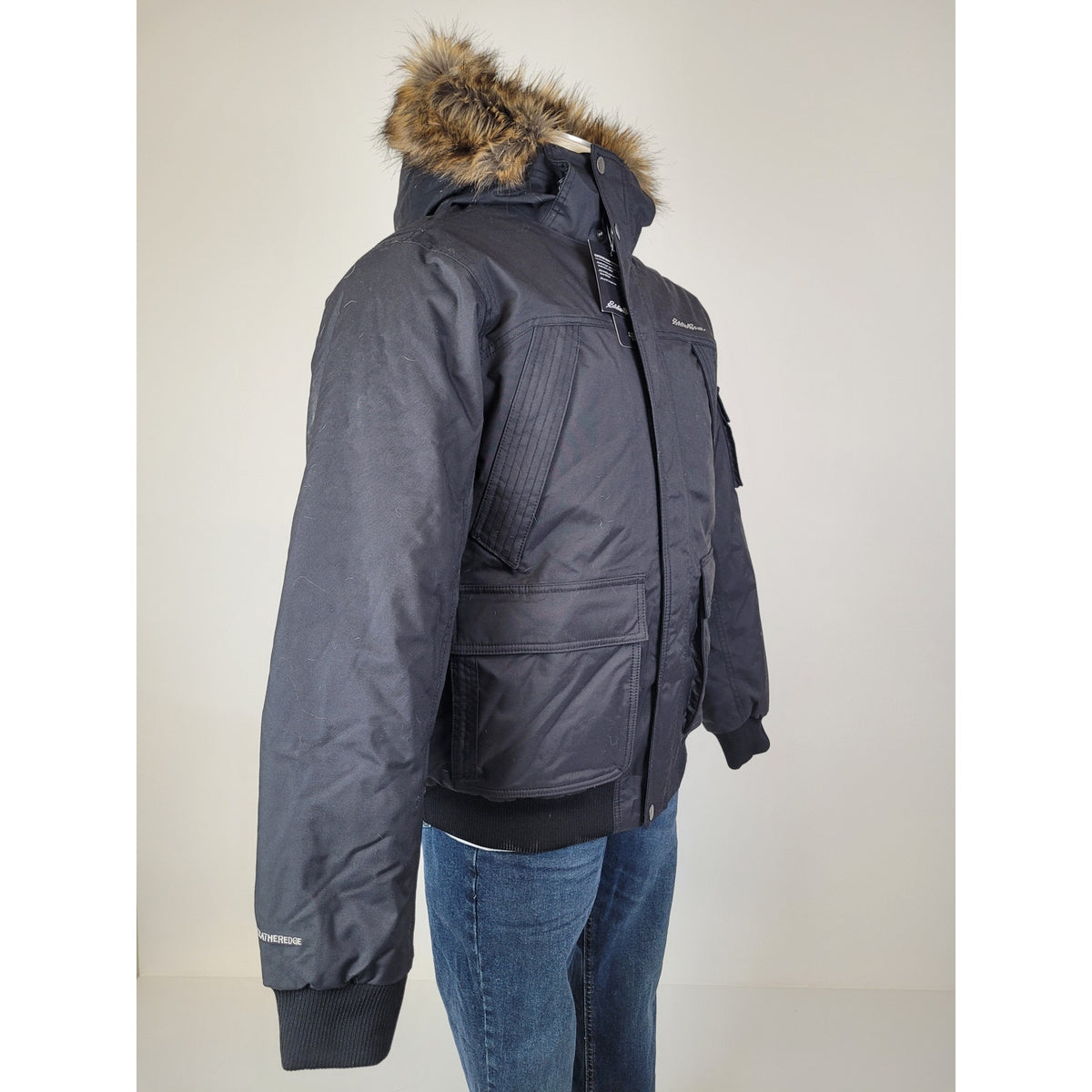 Eddie Bauer Superior Down Waterproof Bomber Jacket Men's Sz L NWT MSRP: $299