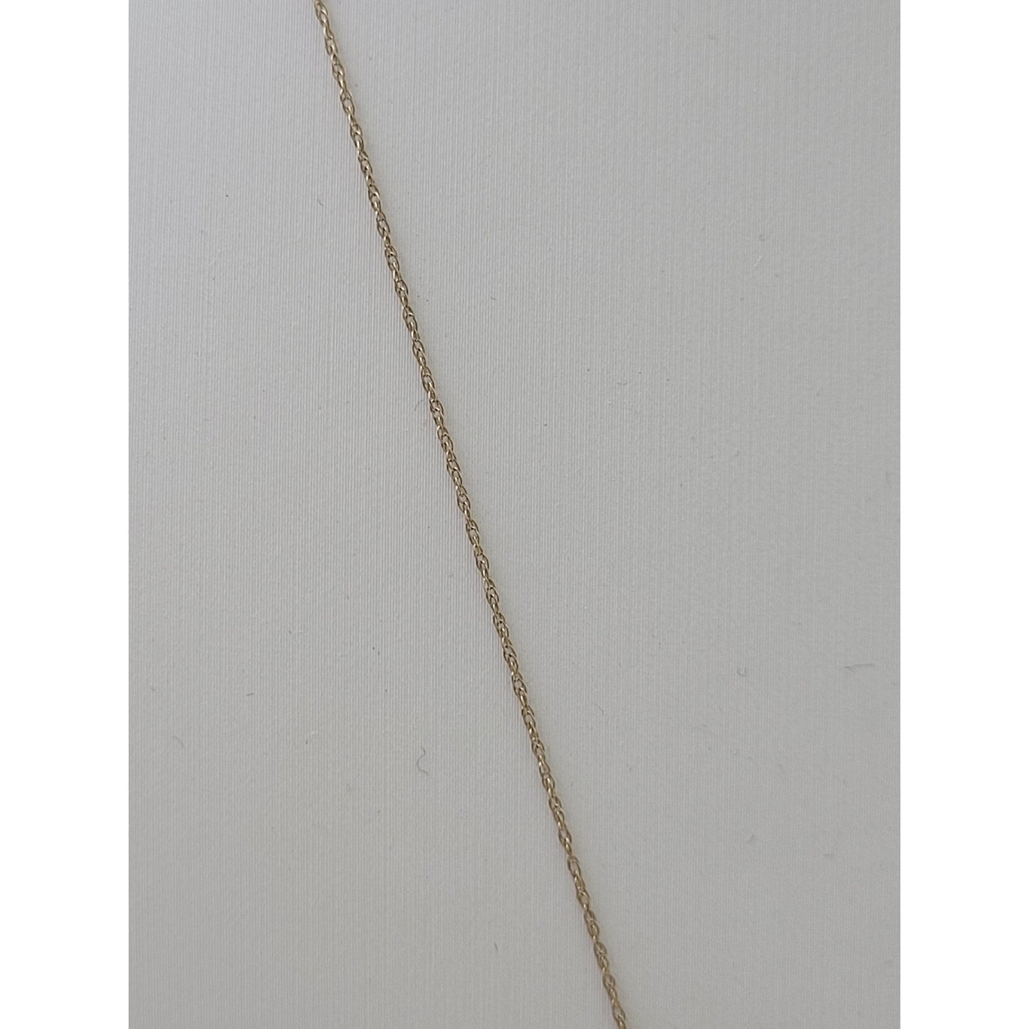 10K Yellow Gold Double Interlocking Open Hearts Necklace | 18" Chain | 1.26 g