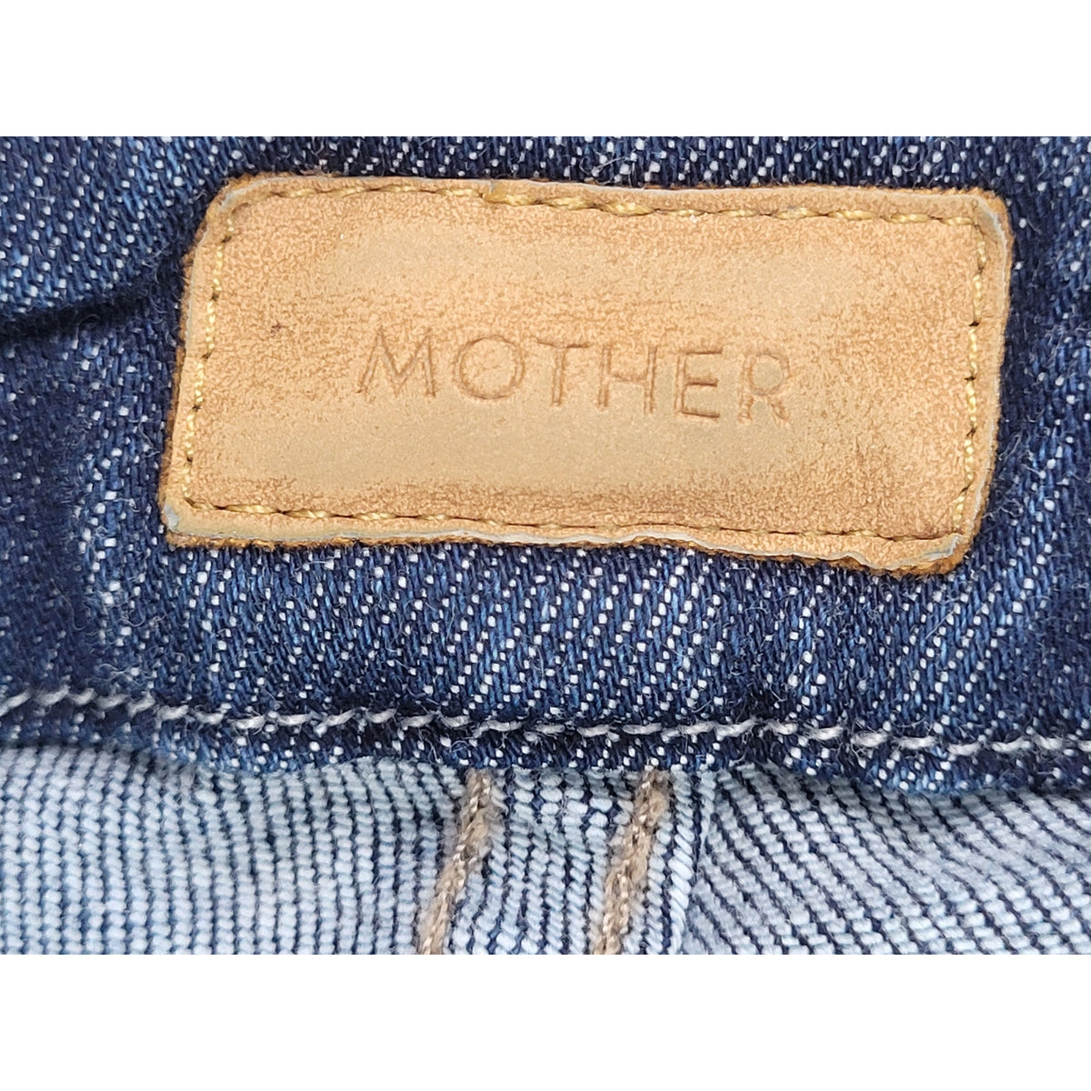 MOTHER High Waisted Looker Medium Wash Skinny Jeans | Women's Sz 31