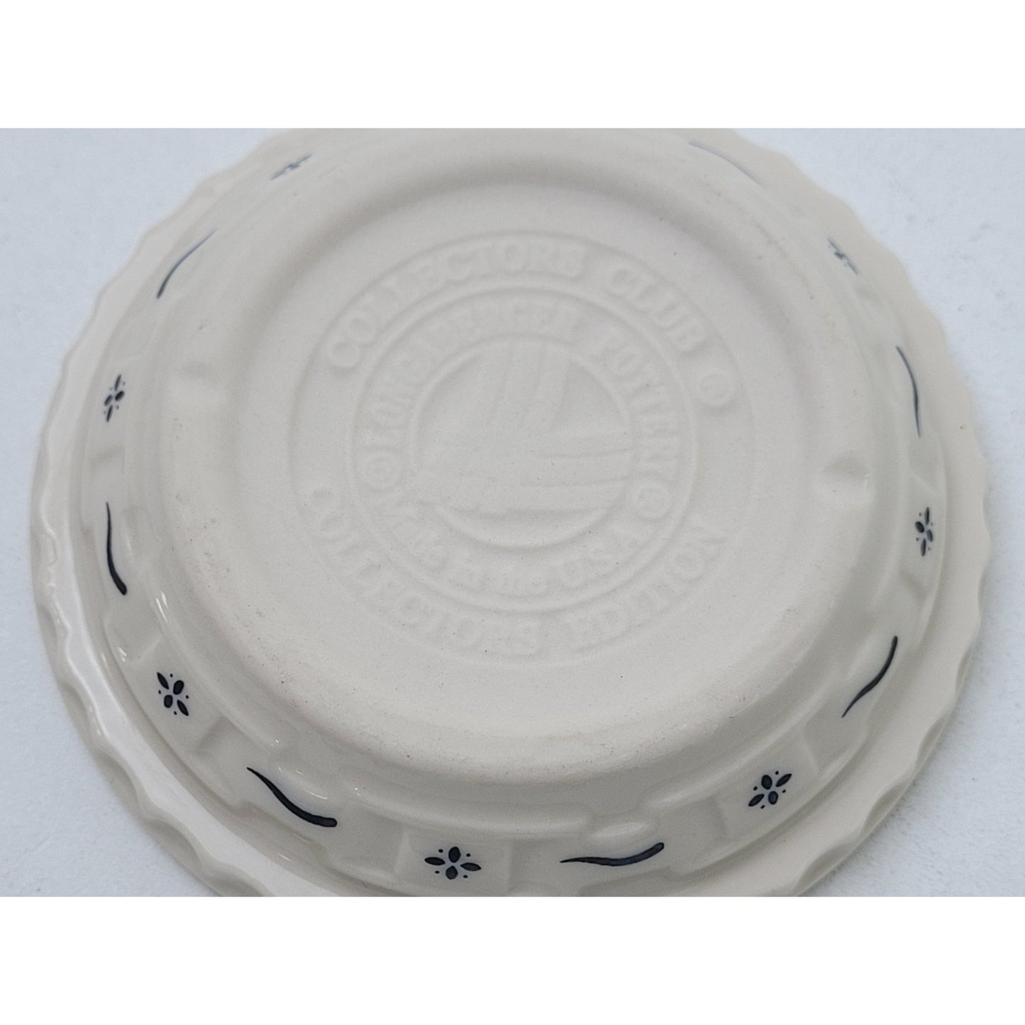 Longaberger Pottery Collectible Miniature Set of 4