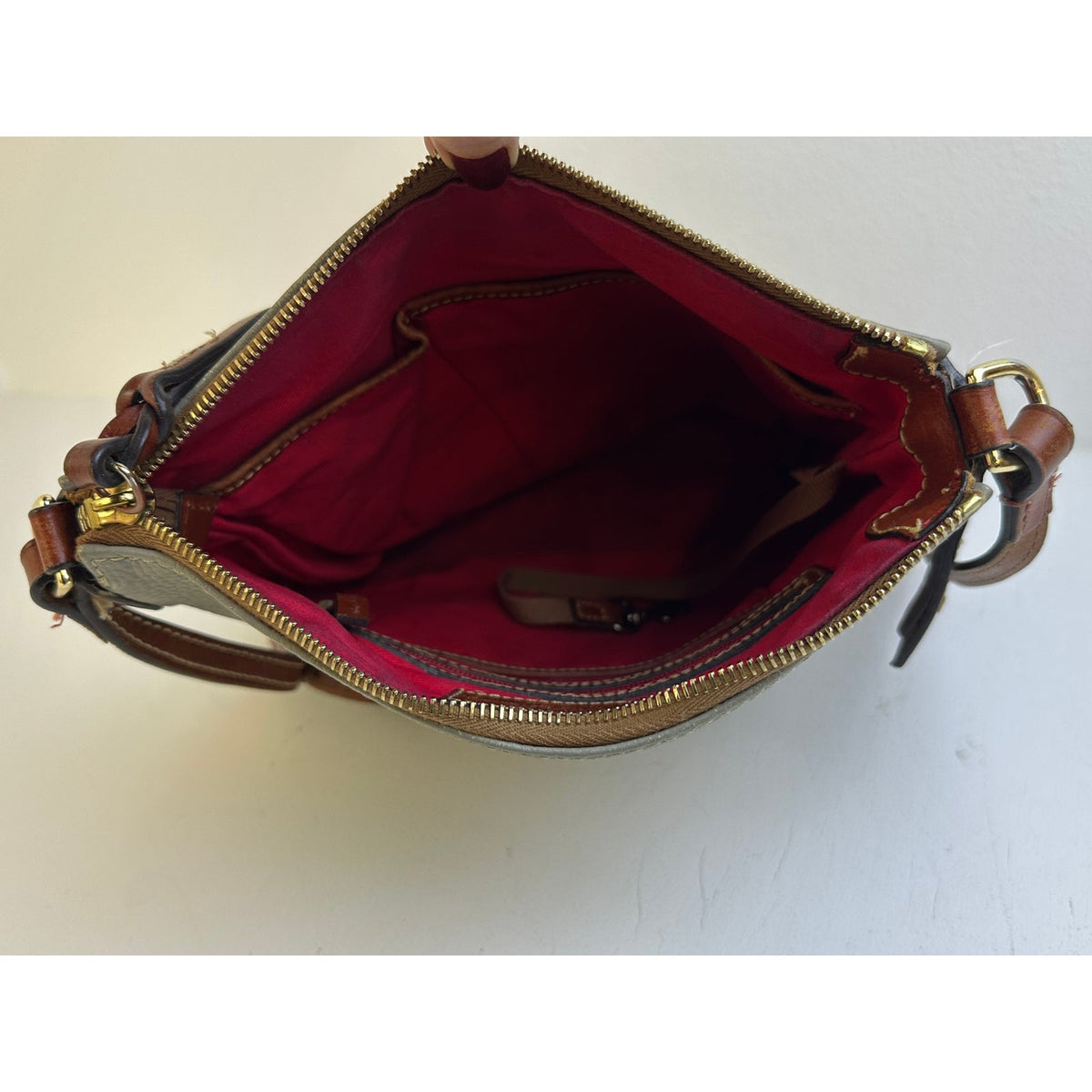 Dooney & Bourke Elephant Pebble Leather Crossbody Bag