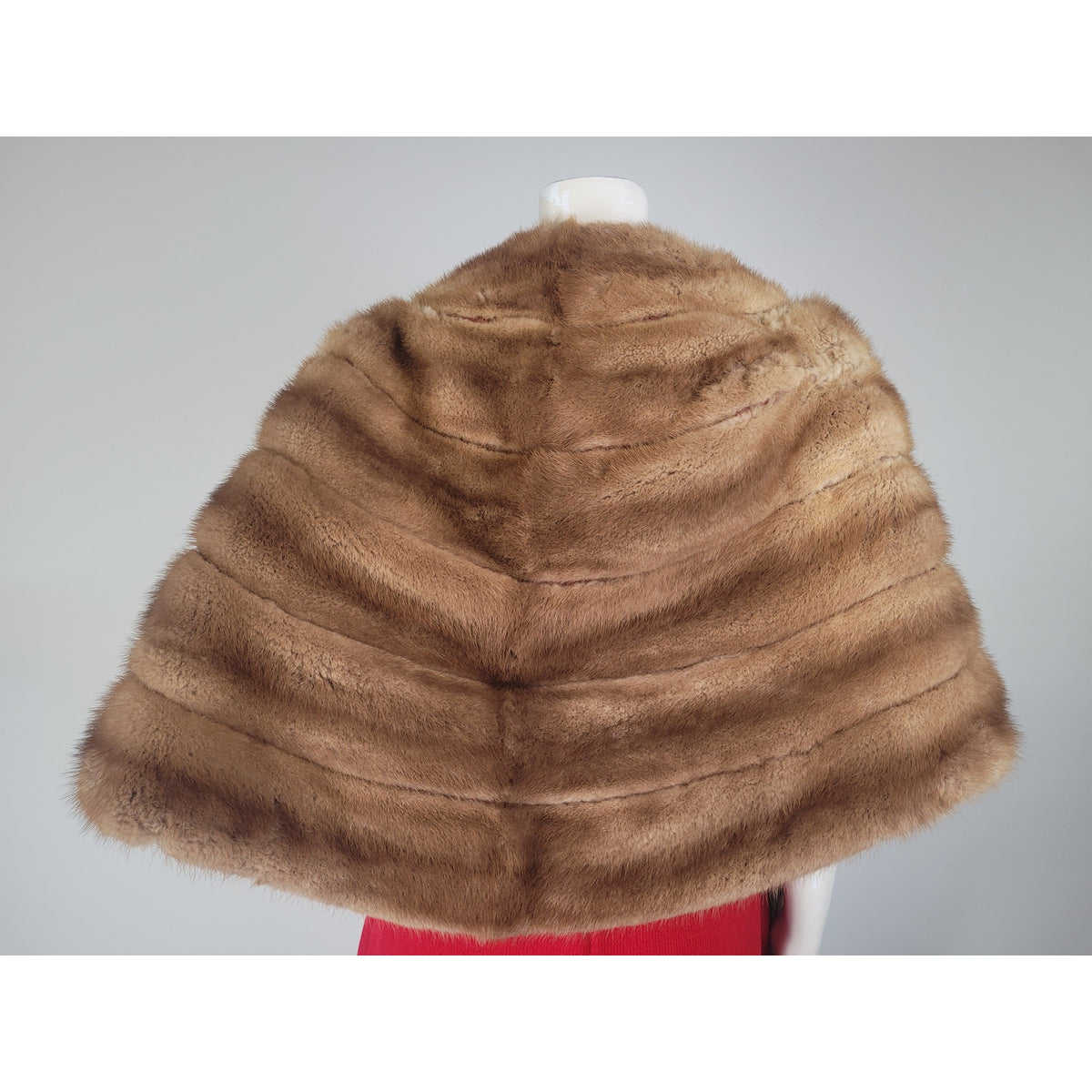 Vintage J.P. Allen Luxury Mink Fur Stole Wrap Evening Wear