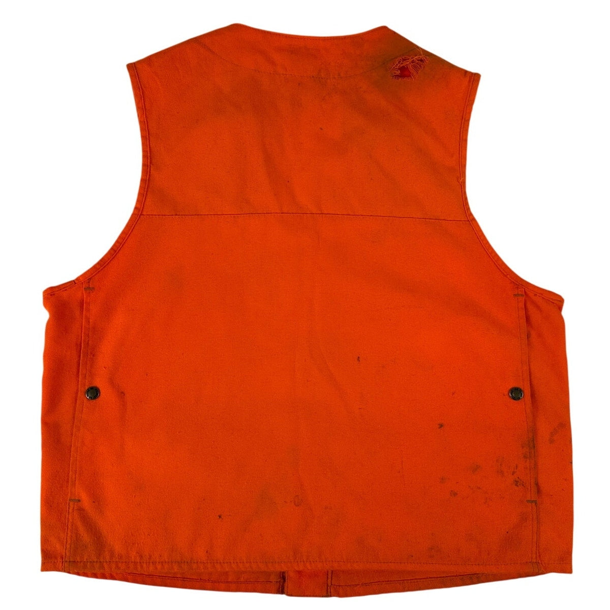 Vintage Filson Style 12 Blaze Orange Hunting Vest Made in USA Men's Sz 44