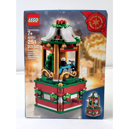 LEGO Holiday Seasonal Limited Edition 40293 Christmas Carousel New in Sealed Box