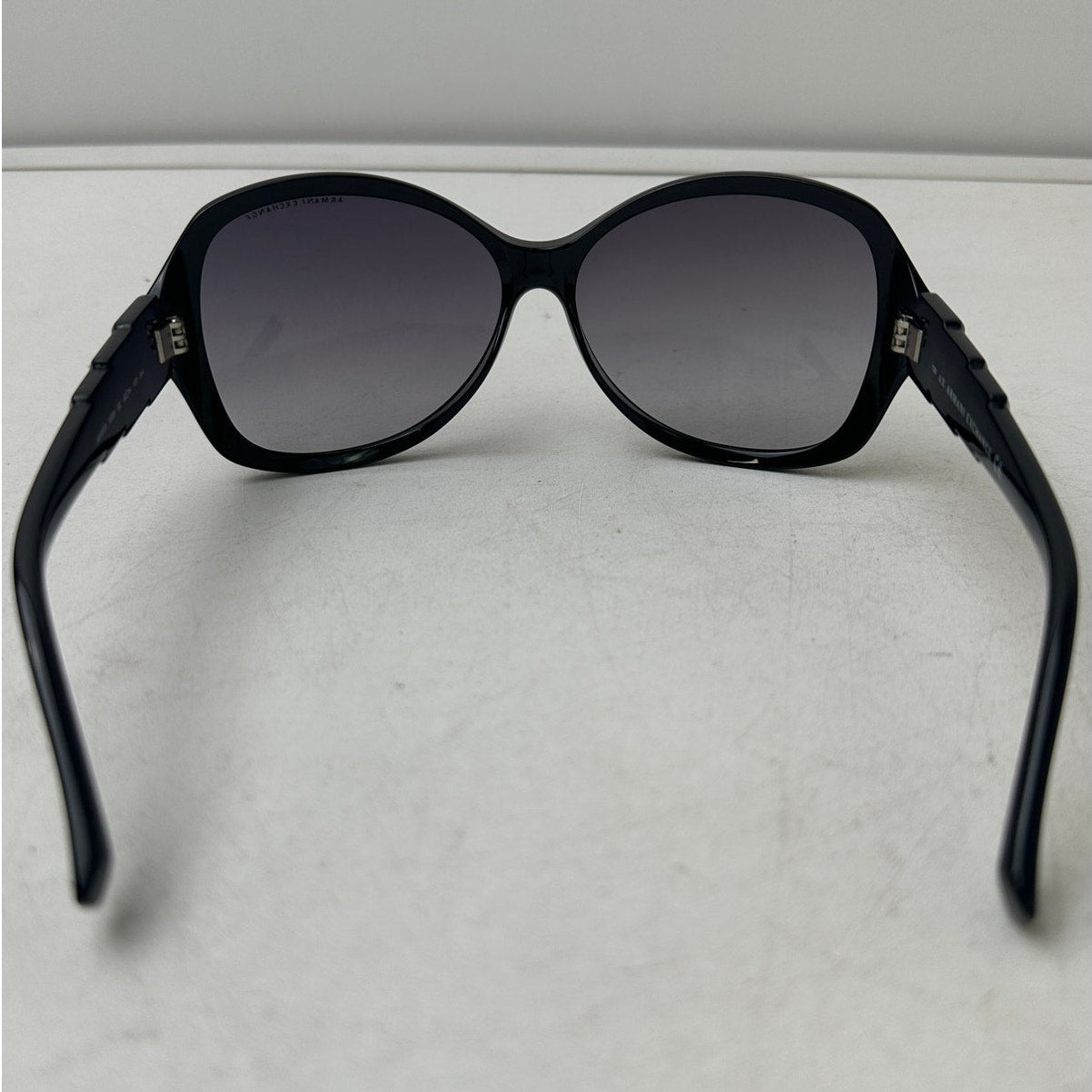 Armani Exchange AX161/S OD28 9C Black Oversized Women's Sunglasses
