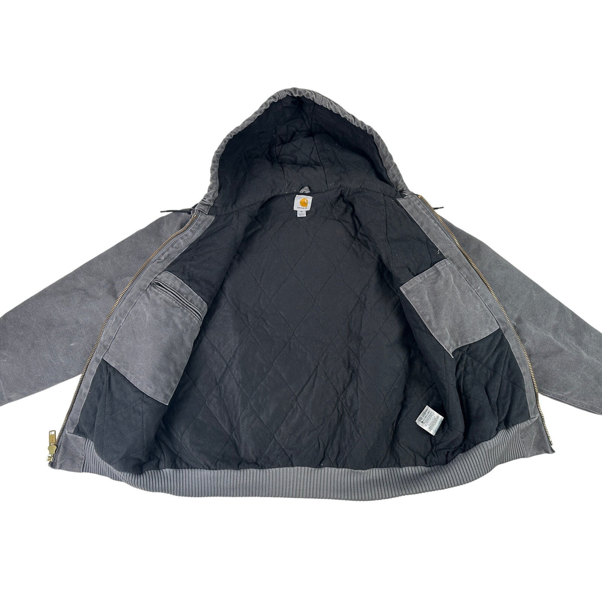 Carhartt J130 GVL Gravel Gray Active Jacket Men's Sz M