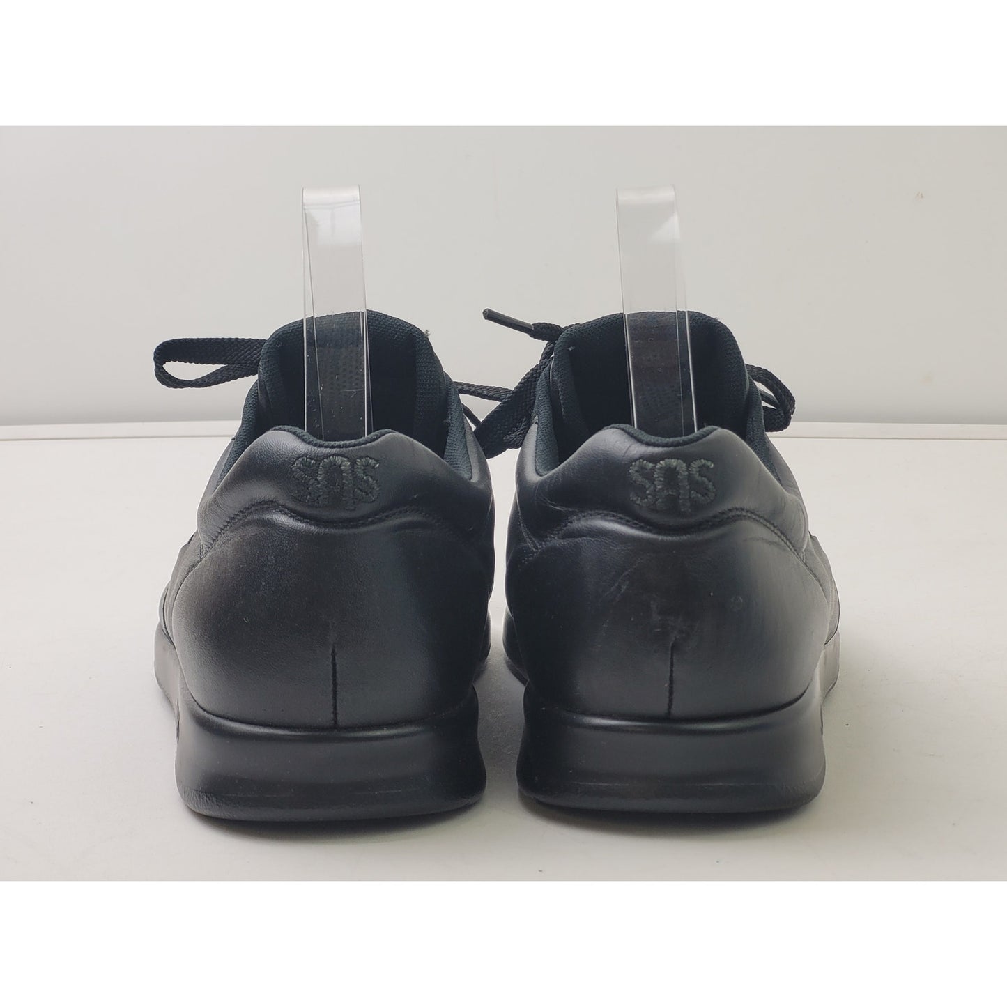 SAS Free Time Black Leather Walking Shoes Women's Sz 8 1/2 WWW
