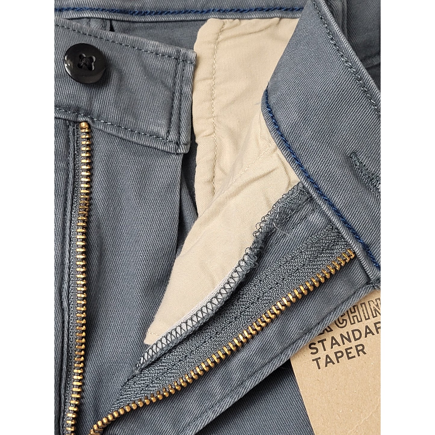 Levi's XX Chino Standard Taper Slate Blue Pants Men's Sz 34" x 32"