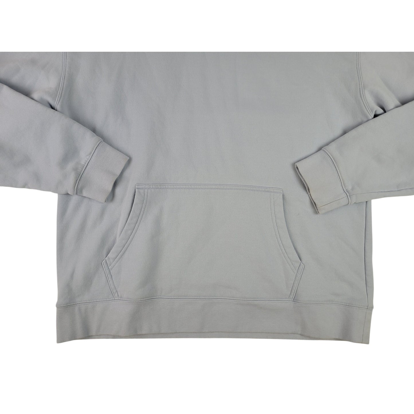 Beringia Light Blue Hoodie Sweatshirt Logo Design Men's Sz L
