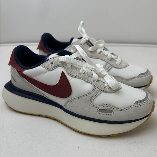 Nike Women's Phoenix Waffle "Light Bone Team Red" Women's Sz 6.5