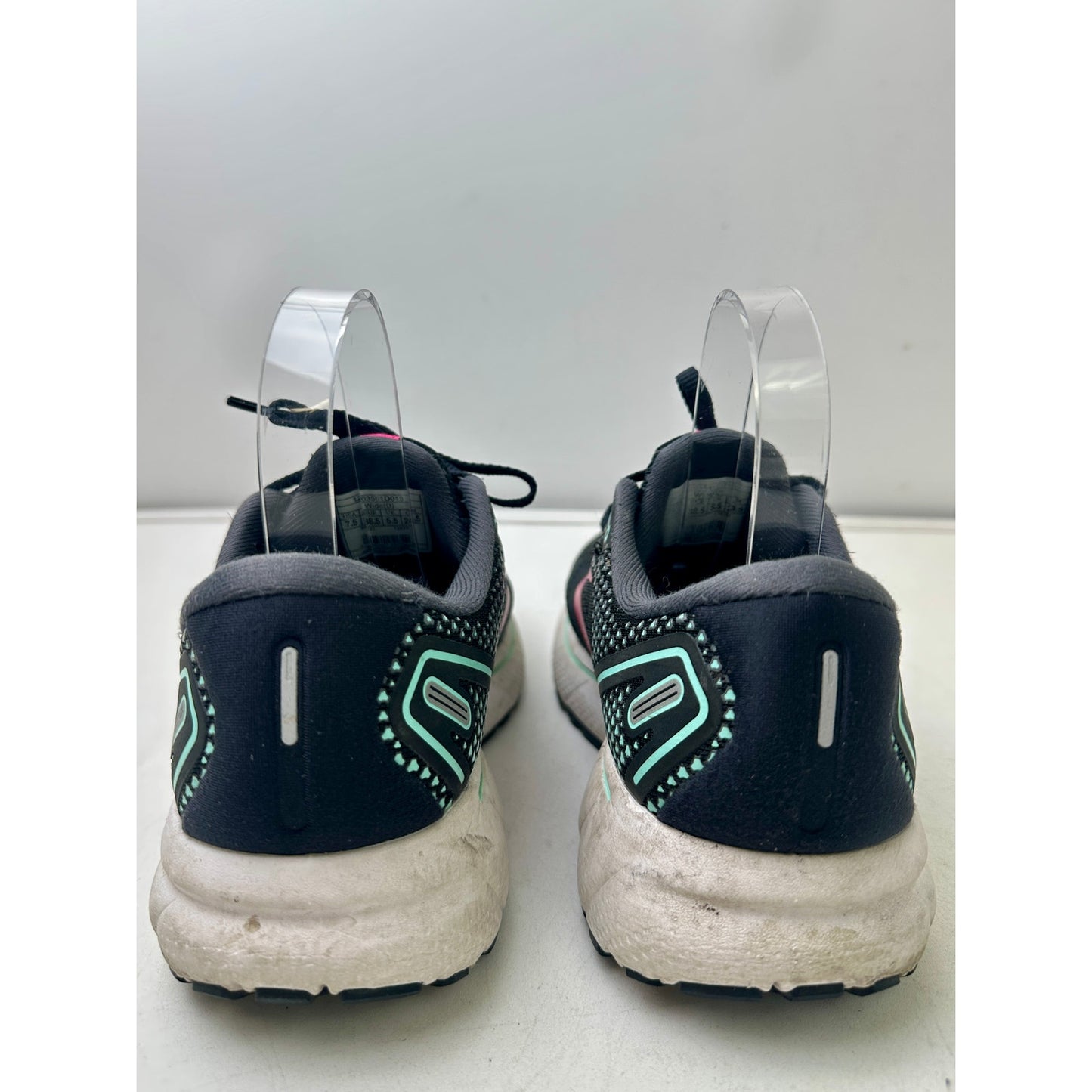Brooks Ghost 14 Black/Pink/Yucca Sneakers Women's Sz 7.5