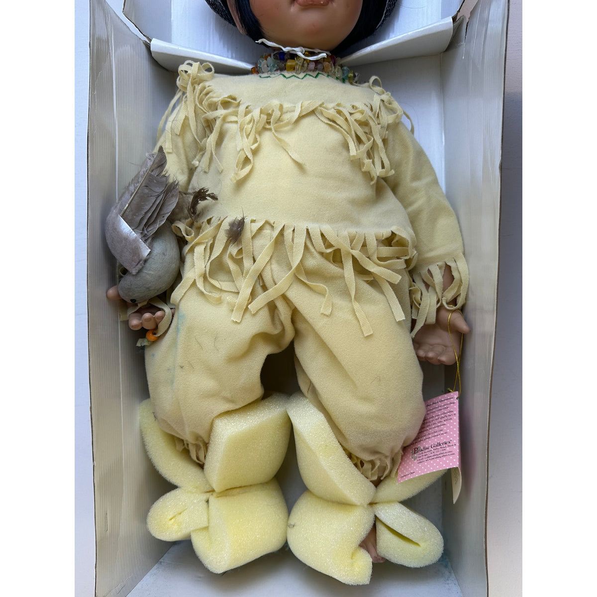 Vintage Paradise Galleries Treasury Collection Joyful Dove Native American Doll