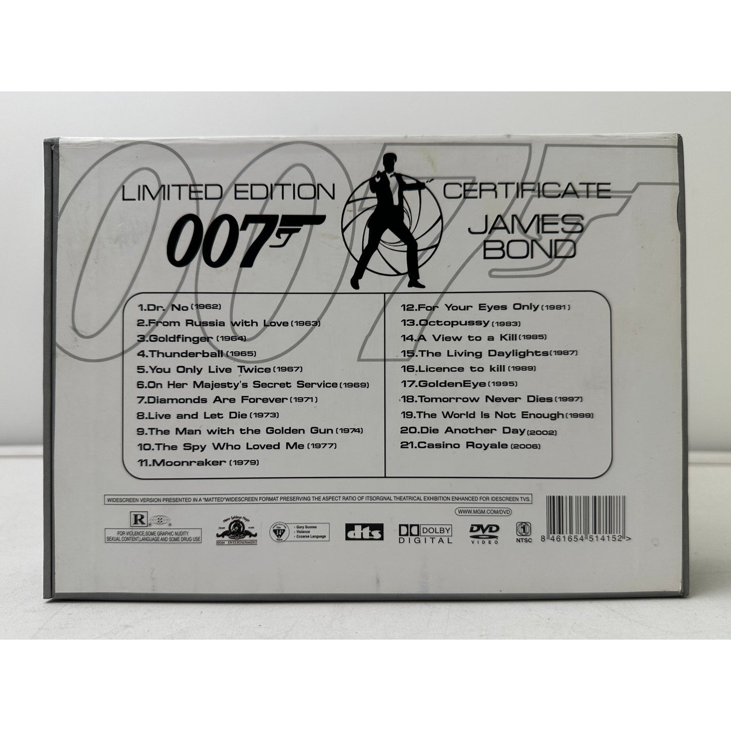 James Bond 007: The Best of Bond 21-Disc Ultimate Edition DVD Box Set W/ Bonus Movie