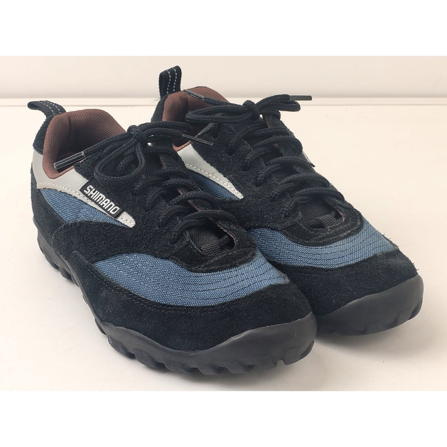 Shimano Leather Clip In Mountain Biking Shoes Women's Size 37 EU/6.5 US