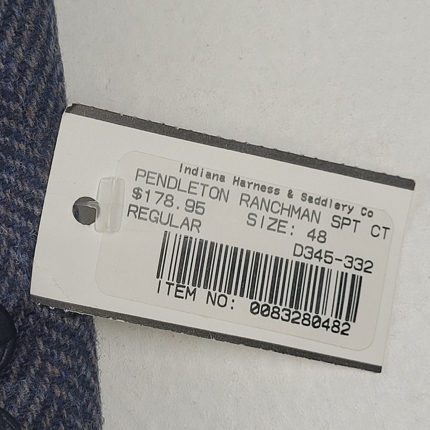 Vintage Pendleton Wool Ranchman Sport Coat Men's Sz 48 NWT