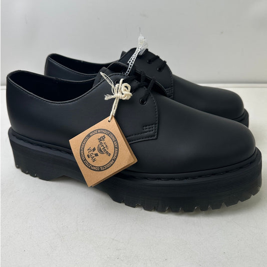 Dr. Martens Vegan 1461 Quad Mono Platform Oxfords Men's Sz 13 NWT