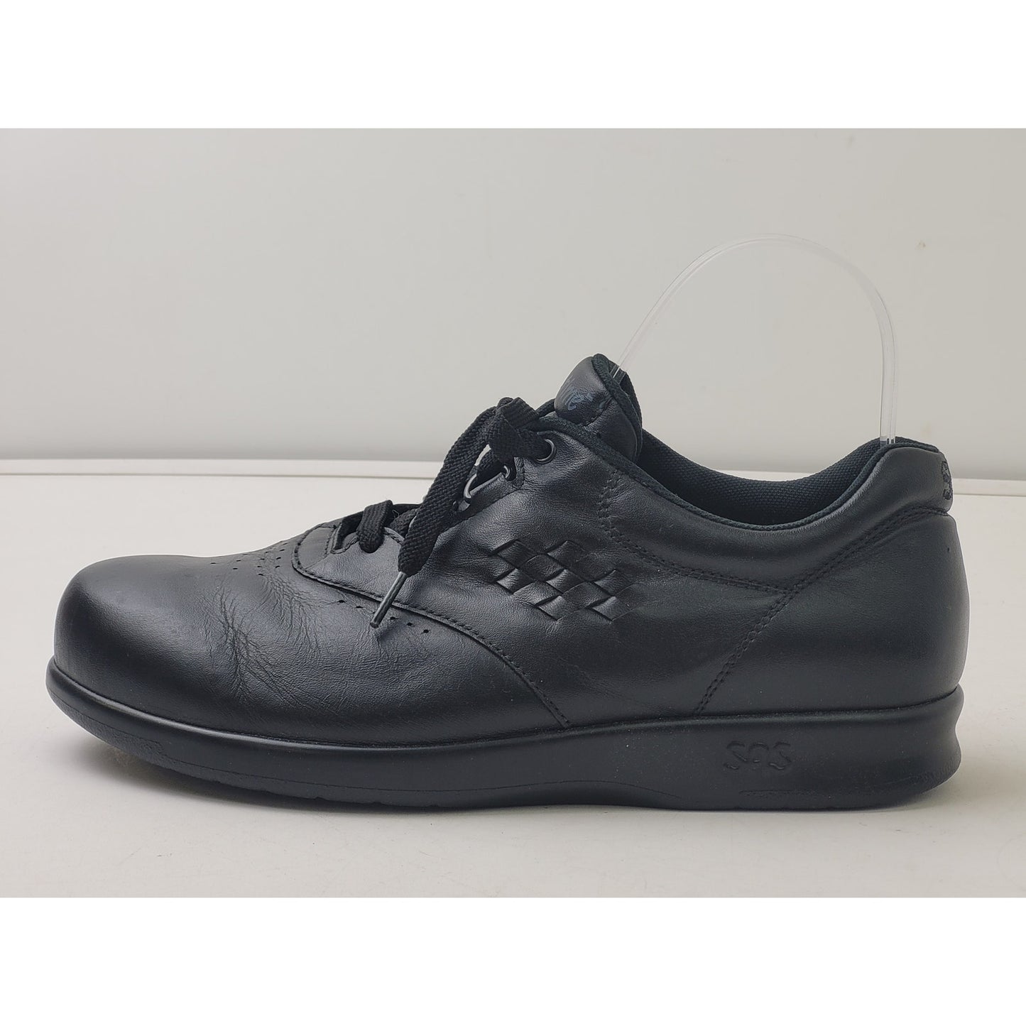 SAS Free Time Black Leather Walking Shoes Women's Sz 8 1/2 WWW