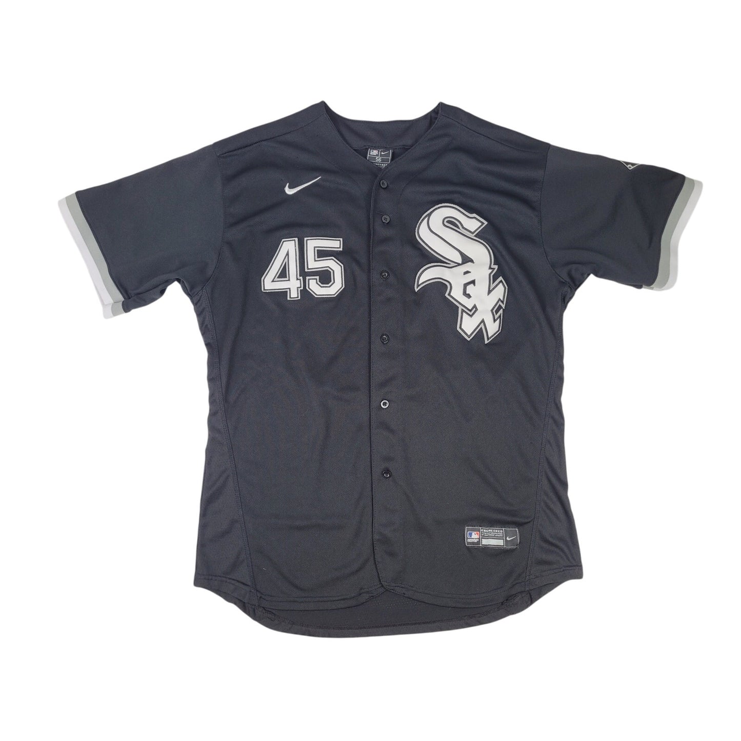 Nike Chicago White Sox Black Jersey #45 Michael Jordan Men's Sz XL