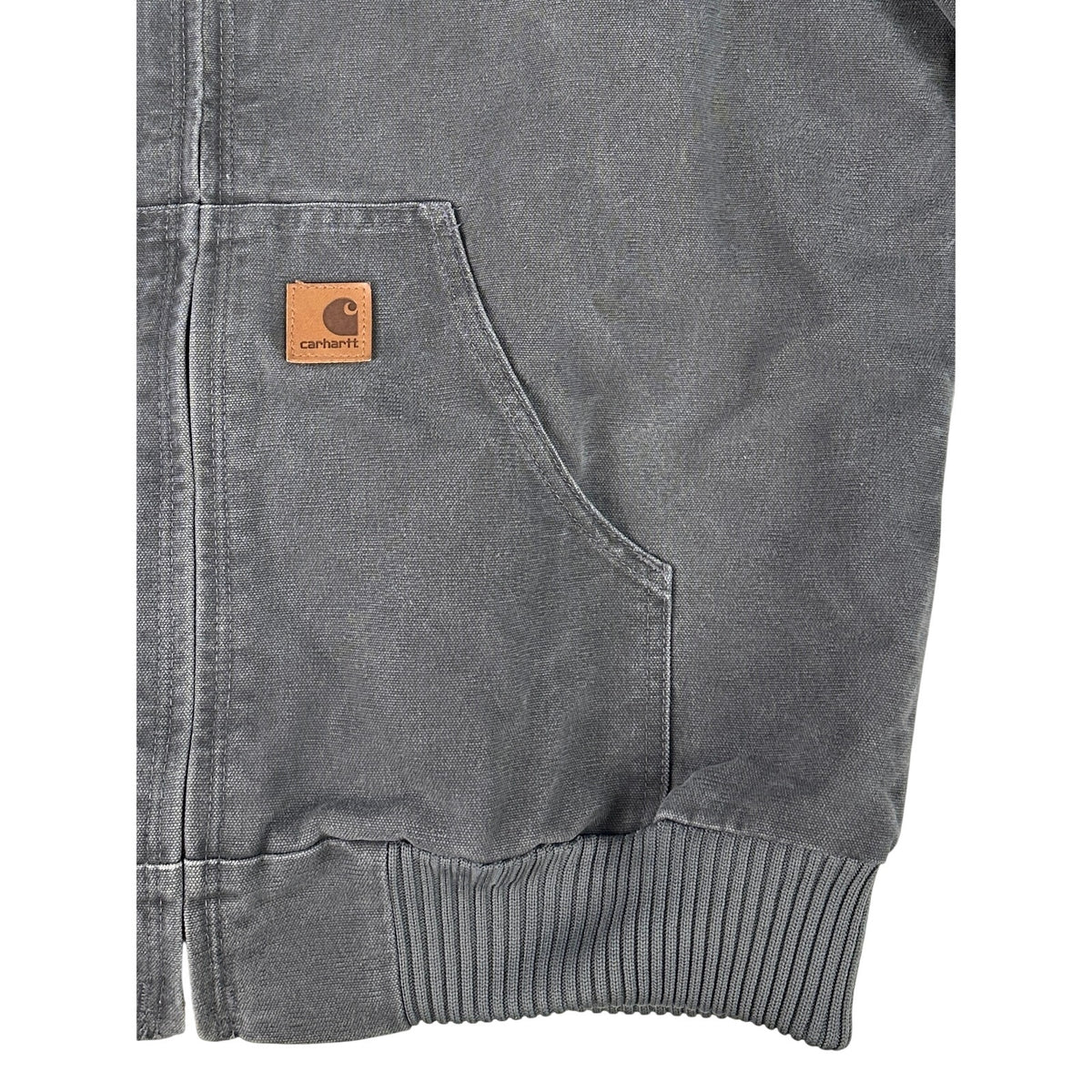 Carhartt J130 GVL Gravel Gray Active Jacket Men's Sz M