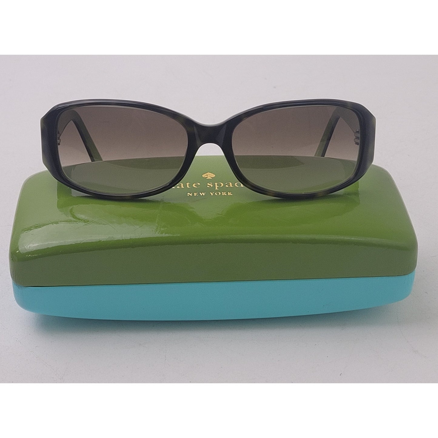 Kate Spade Paxton Sunglasses Tortoiseshell Frame Brown Lenses with Case