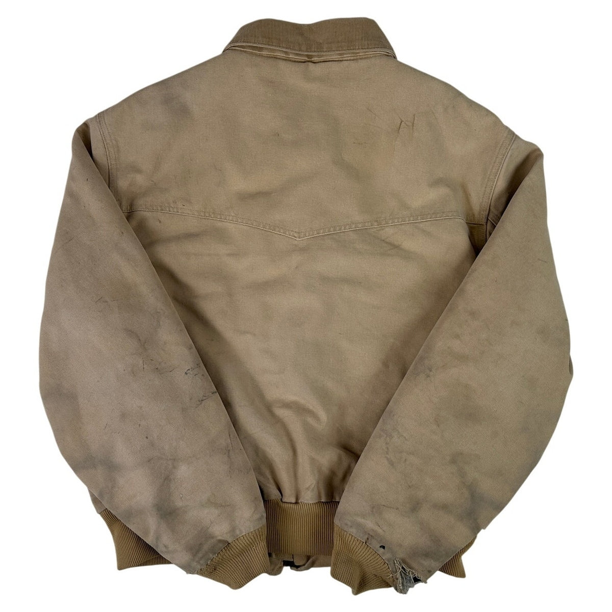 Vintage Carhartt J14WET Wheat Santa Fe Jacket Men's Sz XL