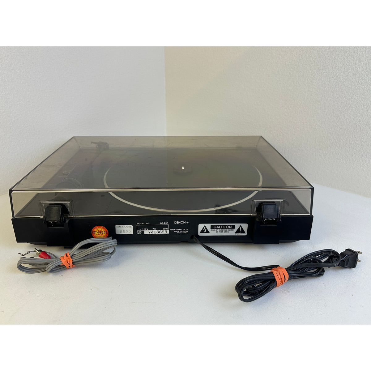 Vintage Denon DP-23F Fully Automatic Direct Drive Turntable | Power Tested