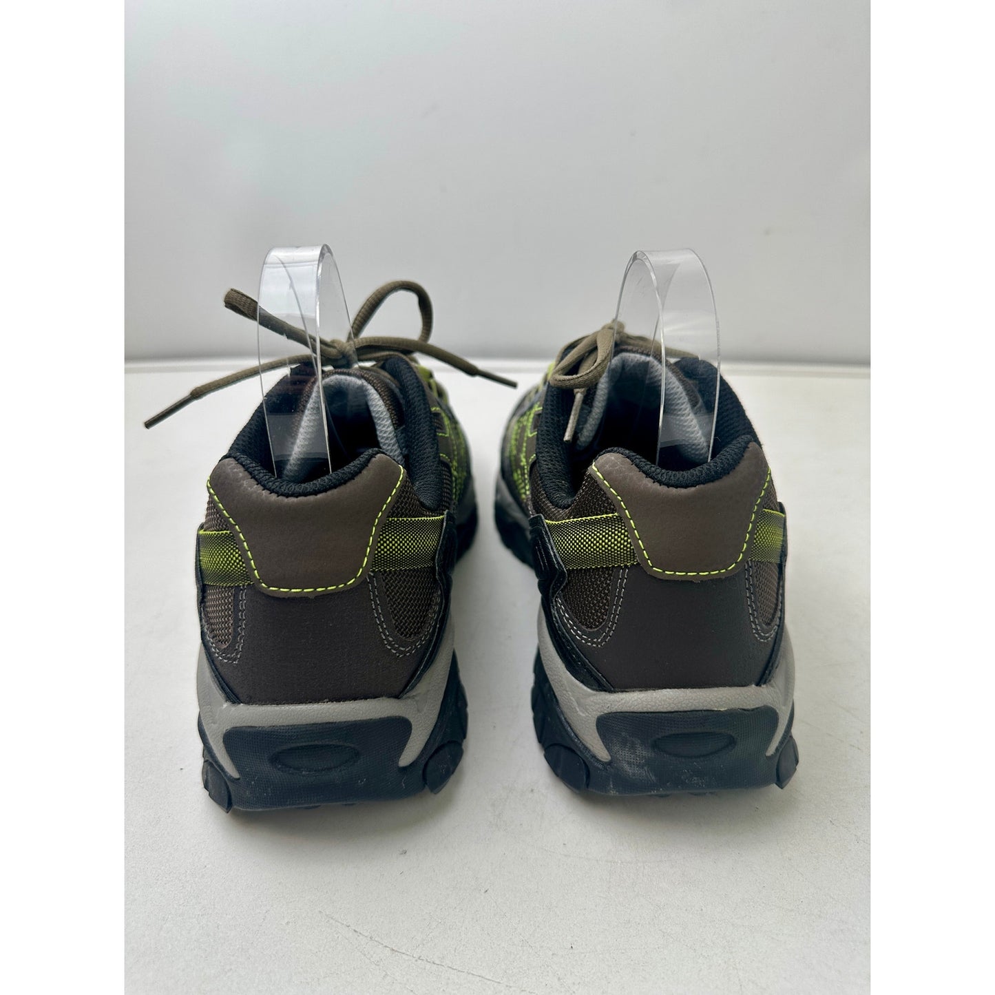 Skechers Sport Sparta 2.0 Domitia Olive/Black/Lime Trail Hiking Sneaker Men's Sz 10