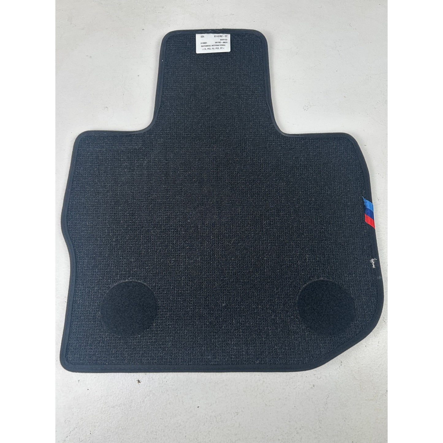 Genuine BMW X3 / X4 OEM Black Carpet Floor Mats Set Of 4