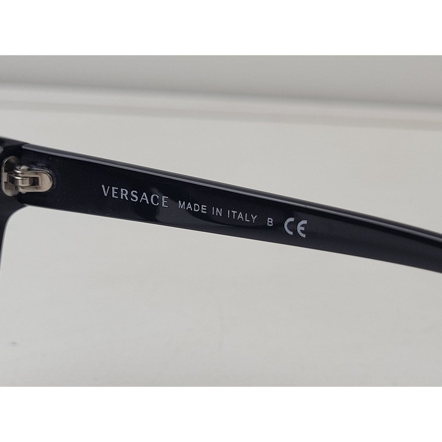 Versace Model #4270 Studded Black Cat-Eye Prescription Frames  | Made in Italy