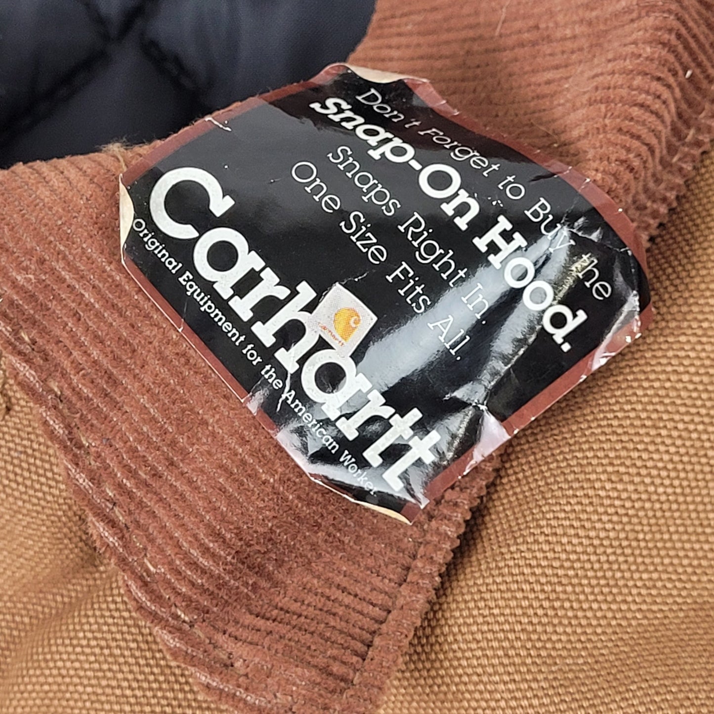 VTG Carhartt Duck Traditional Coat C03 BRN Made in USA Men's Sz 54 (3XL)