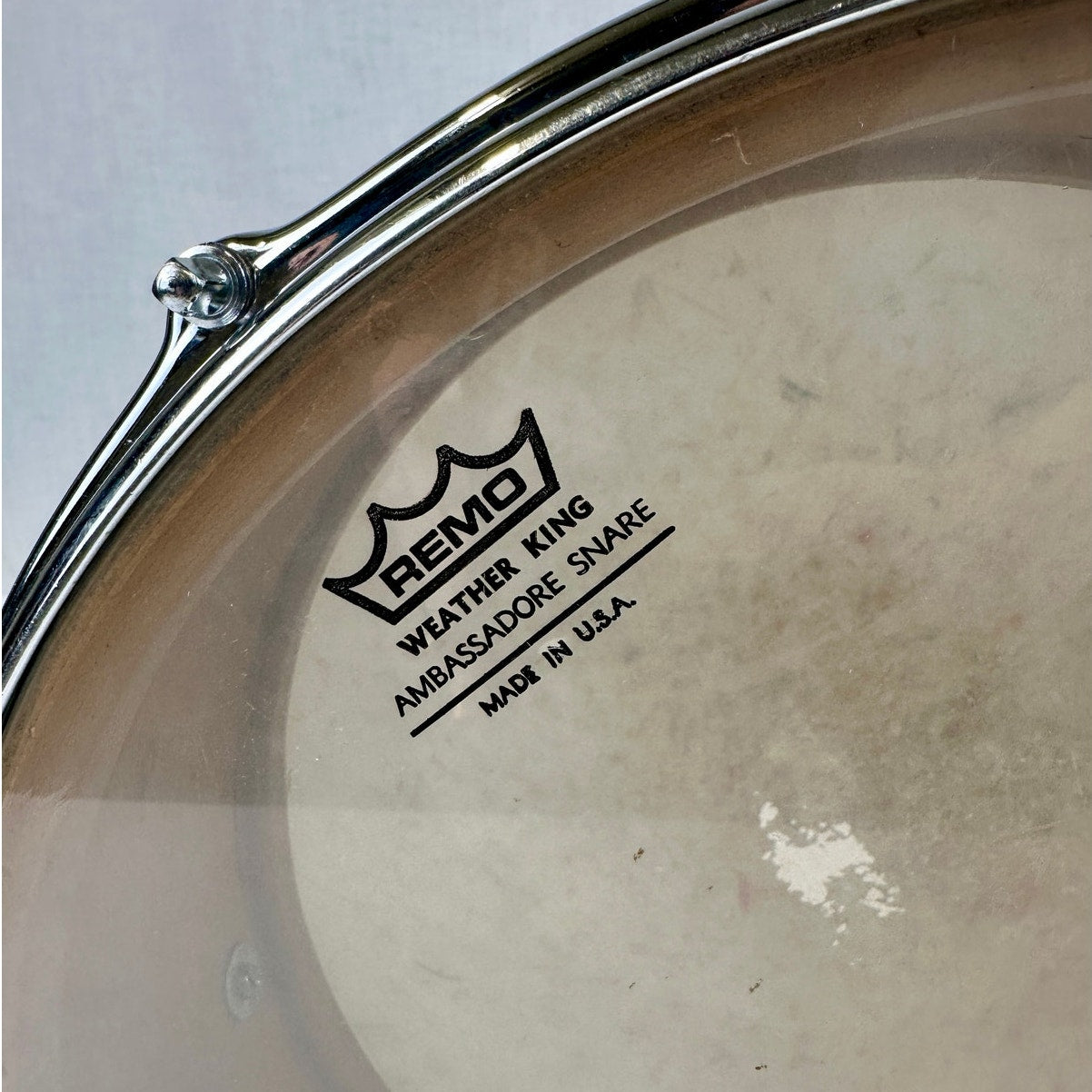 Vintage 1960s Slingerland 14" Black Diamond Pearl Snare Drum
