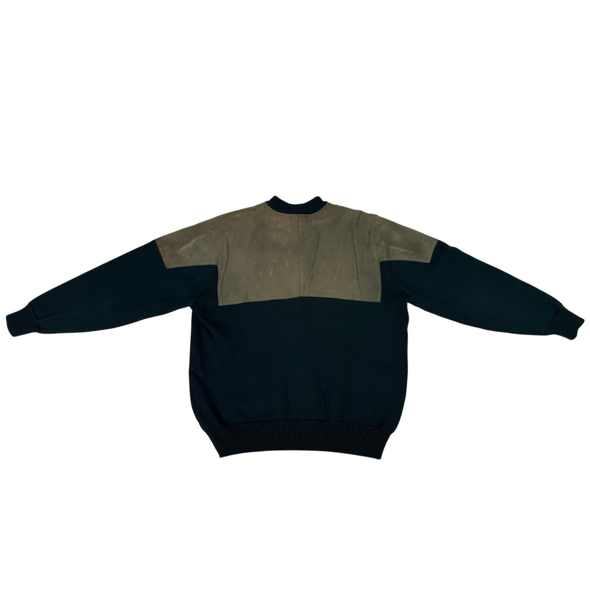 Vintage C.C. Filson Co. Green Henley Waterfowl Guide Sweater Men's Sz XL