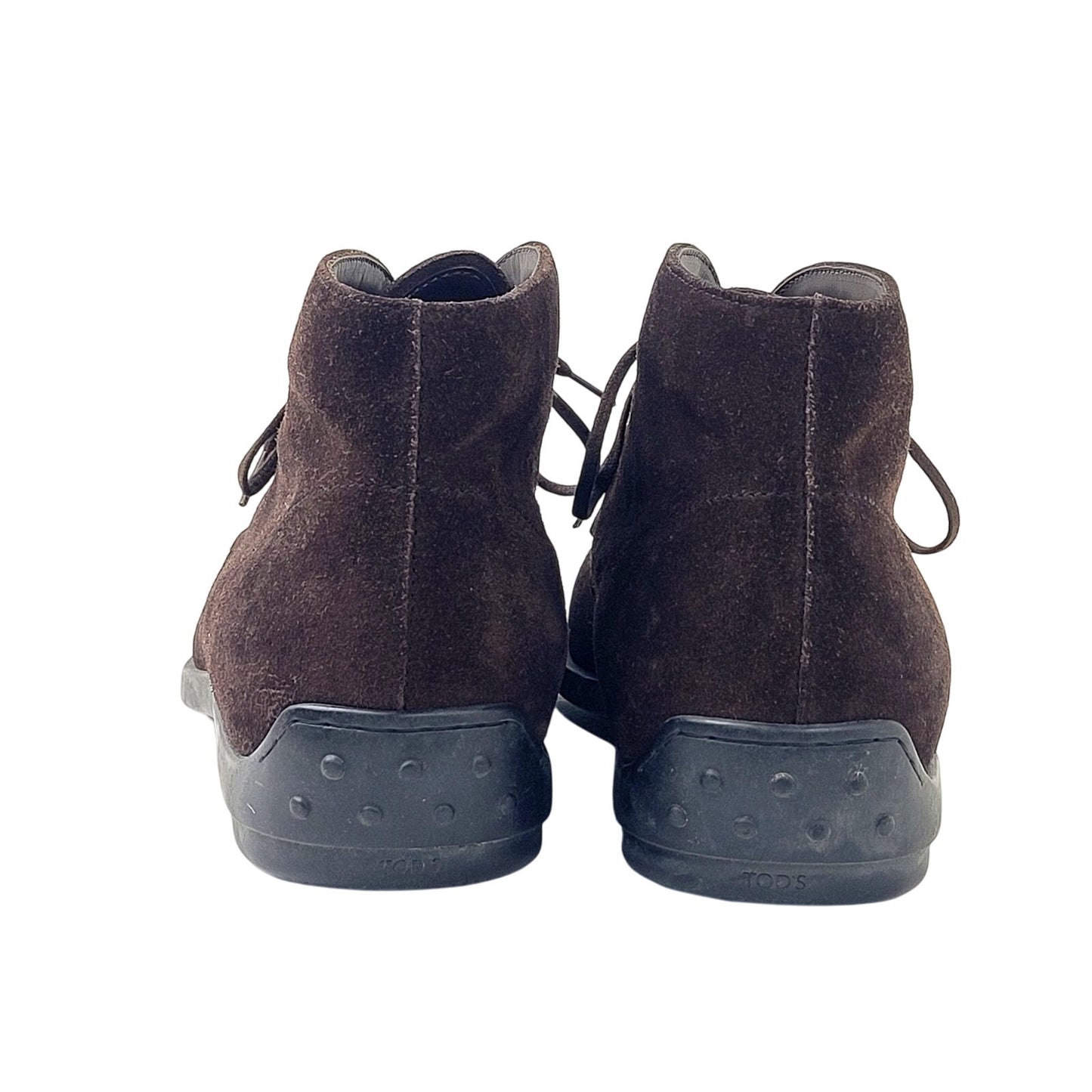TOD'S Brown Leather Suede Chukka Boots Men's Sz UK 10/US 11 EUC