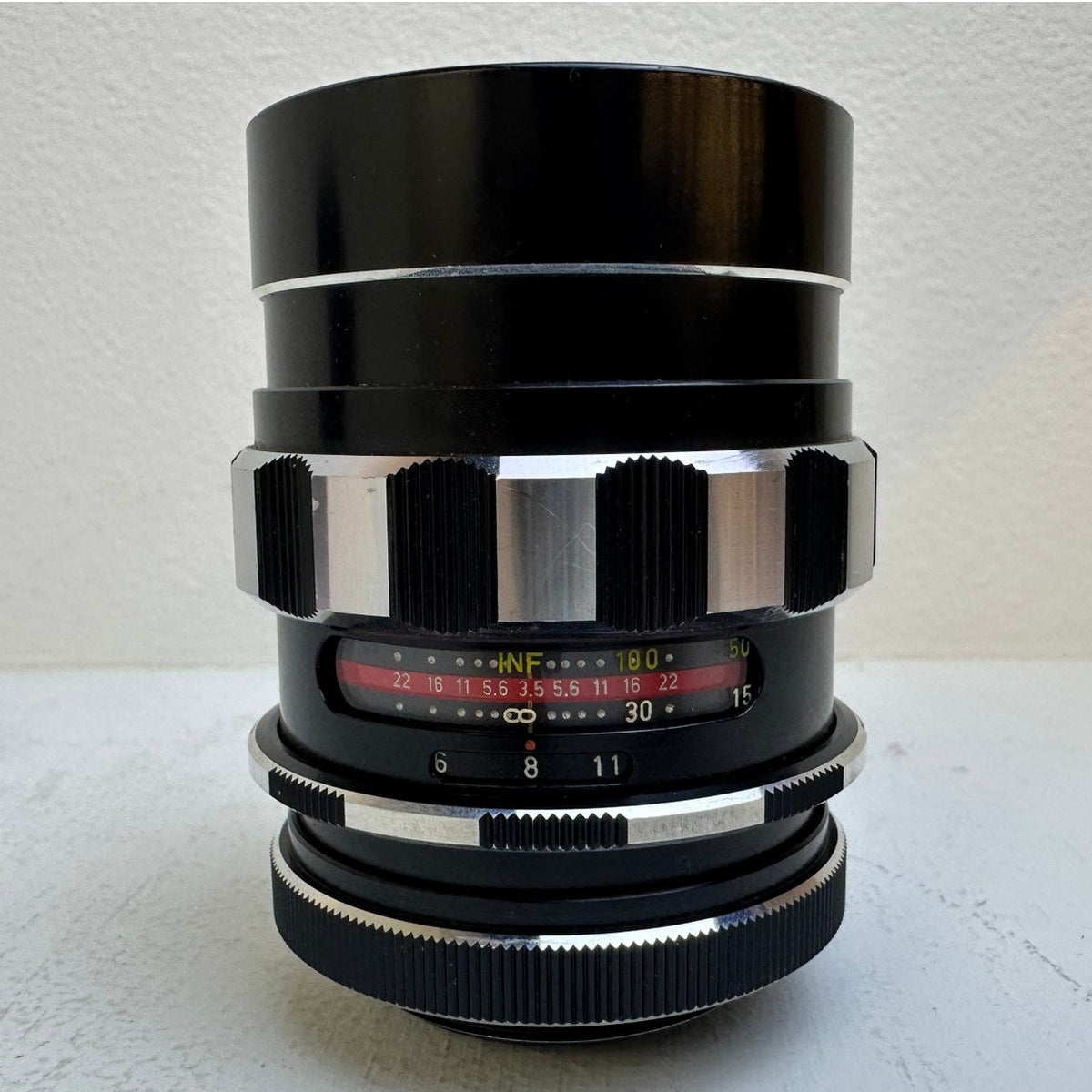 Vintage ISCO-Göttingen Tele-Westanar 135mm f/3.5 Zebra Manual Focus Lens w/ Case