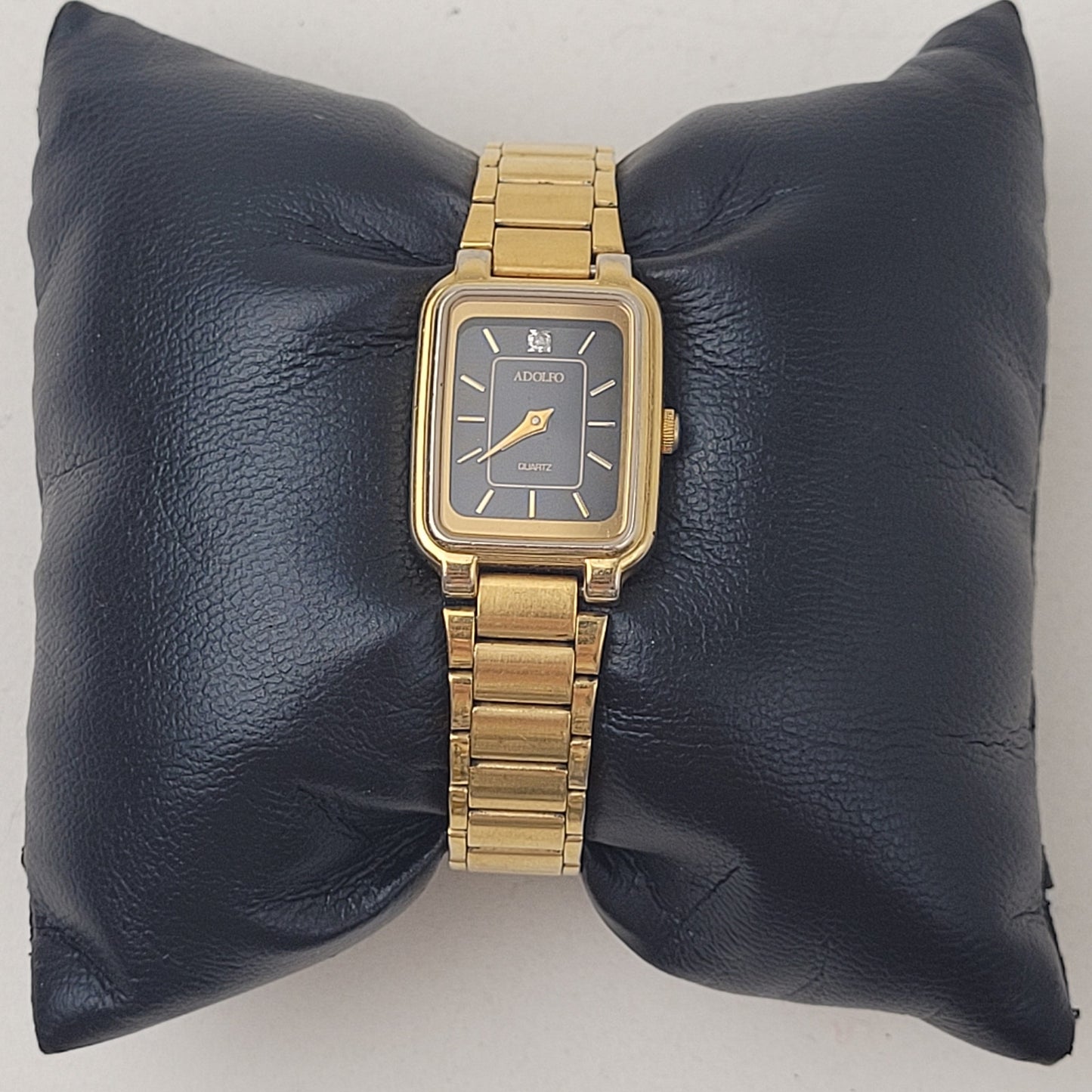Vintage Adolfo Gold-Tone Quartz Women's Watch