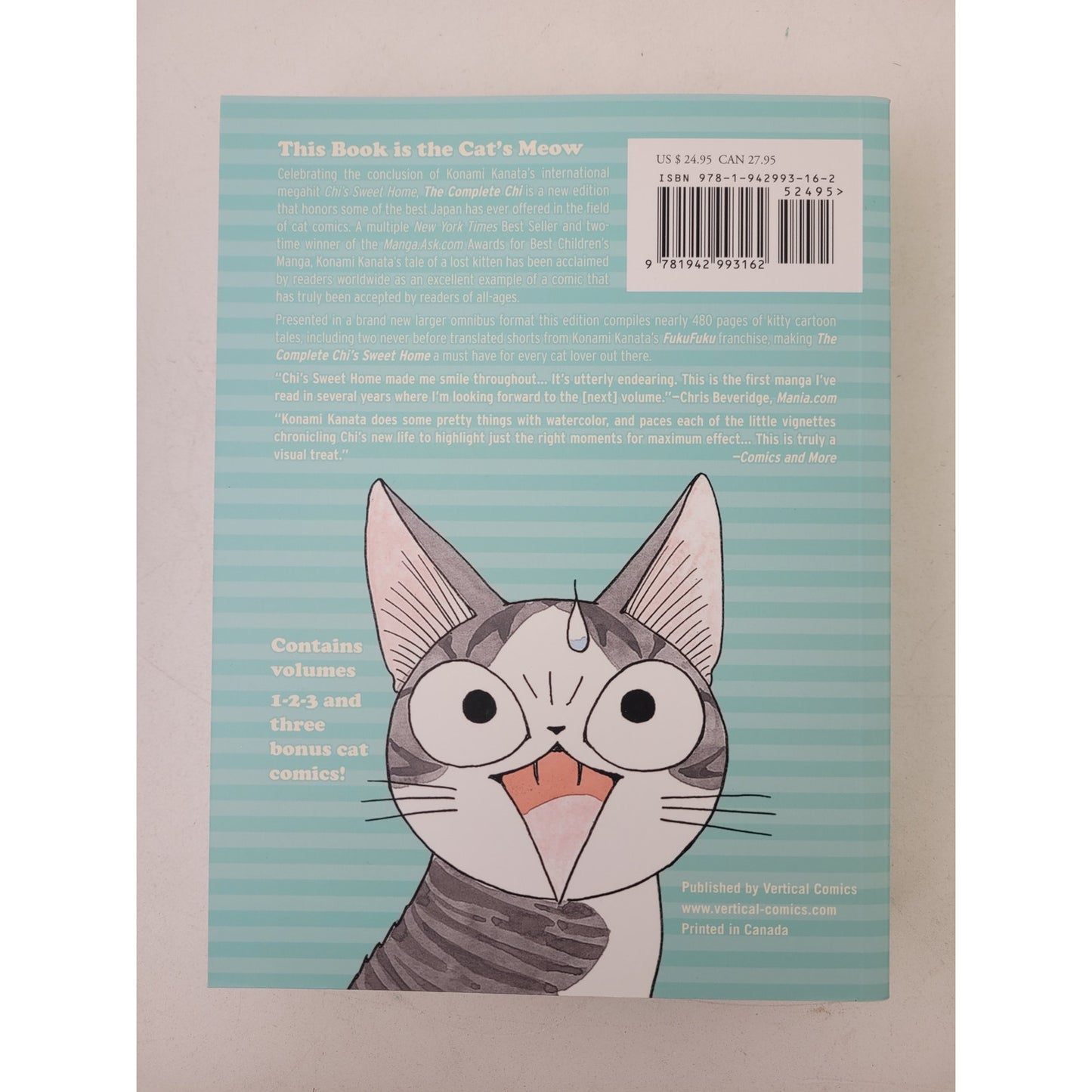 Chi's Sweet Home Box Set by Kanata Konami - 4 Volume Manga Series MSRP $110