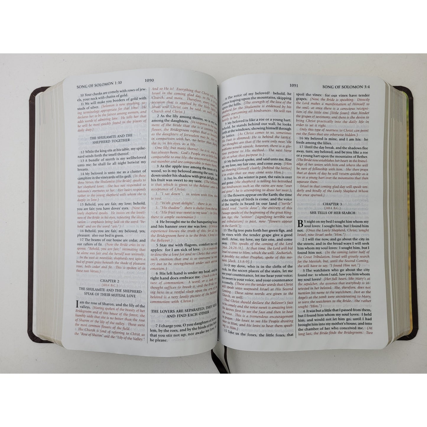 The Expositor's Study Bible Crossfire Deluxe Edition Brown Leather KJV Signed