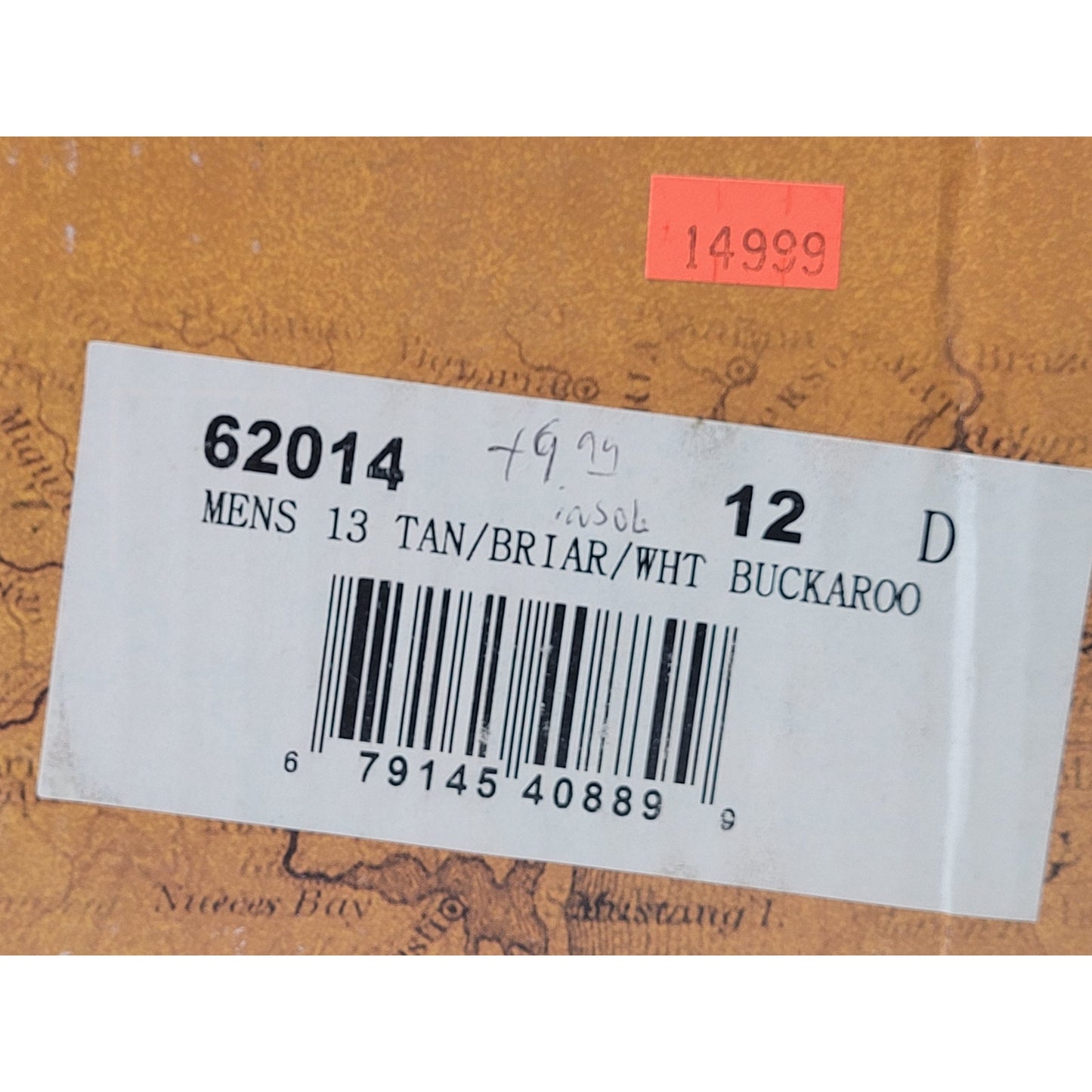 Laredo Knoxville Embroidered Brown Leather Western Boots Men's Sz 12