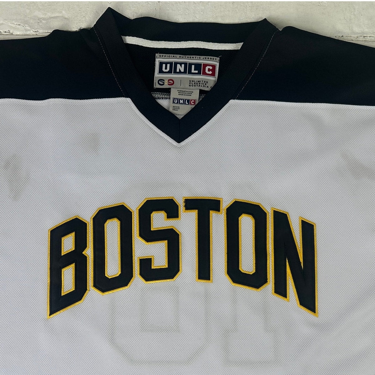 Happy Gilmore #18 Boston Hockey Jersey Adult Sz 2XL
