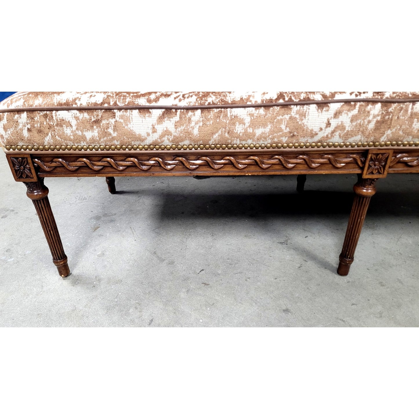 Hancock & Moore Drake Bench Accent 088 | 61" W x 21" D x 25" H | MSRP: $4000+
