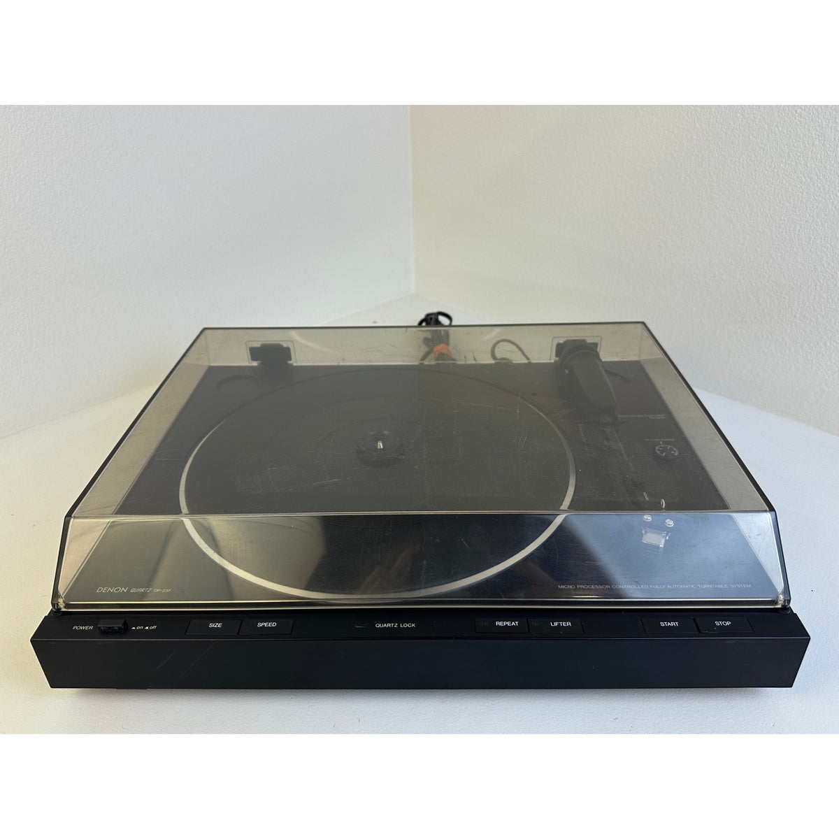 Vintage Denon DP-23F Fully Automatic Direct Drive Turntable | Power Tested
