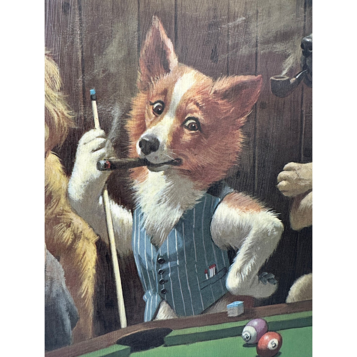 Arthur Sarnoff "The Hustler" Vintage Framed Art Print