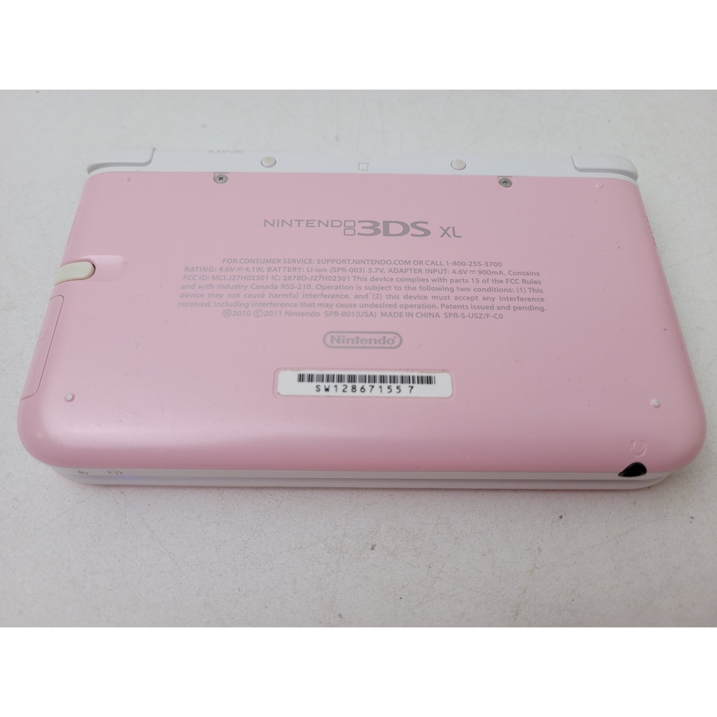 Nintendo 3DS XL LL Pink in Box | Factory Reset | Comes with Game & Charger