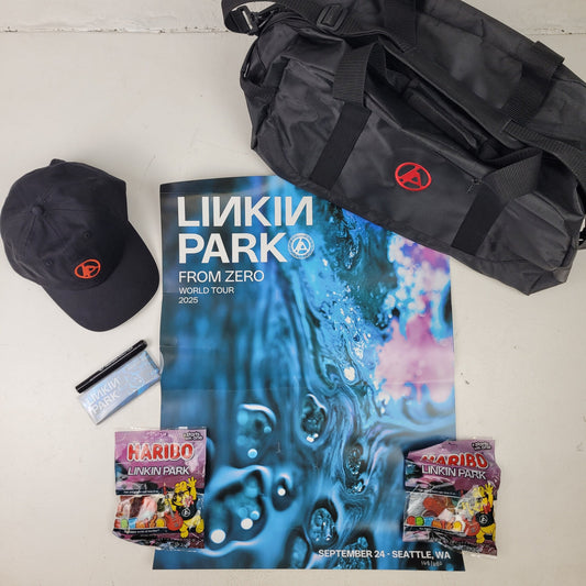 Linkin Park From Zero World Tour Poster, Gummies, Pen, VIP Swag Bag