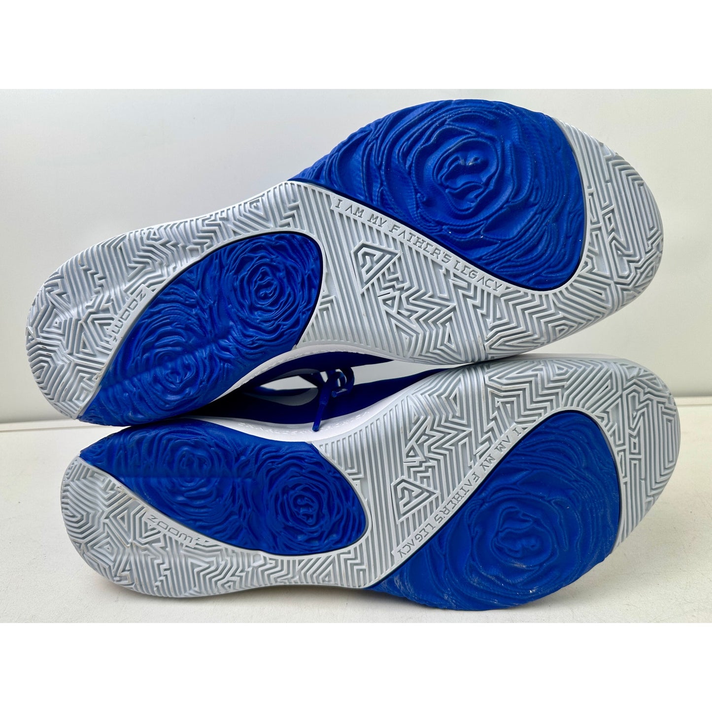 NEW Nike Zoom Freak 1 "Greece" Blue/Gold Sneakers Men's Sz 14