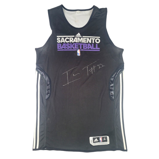Adidas NBA Team Issued Sacramento Kings Practice Warm Up Jersey Sz XL Length 2