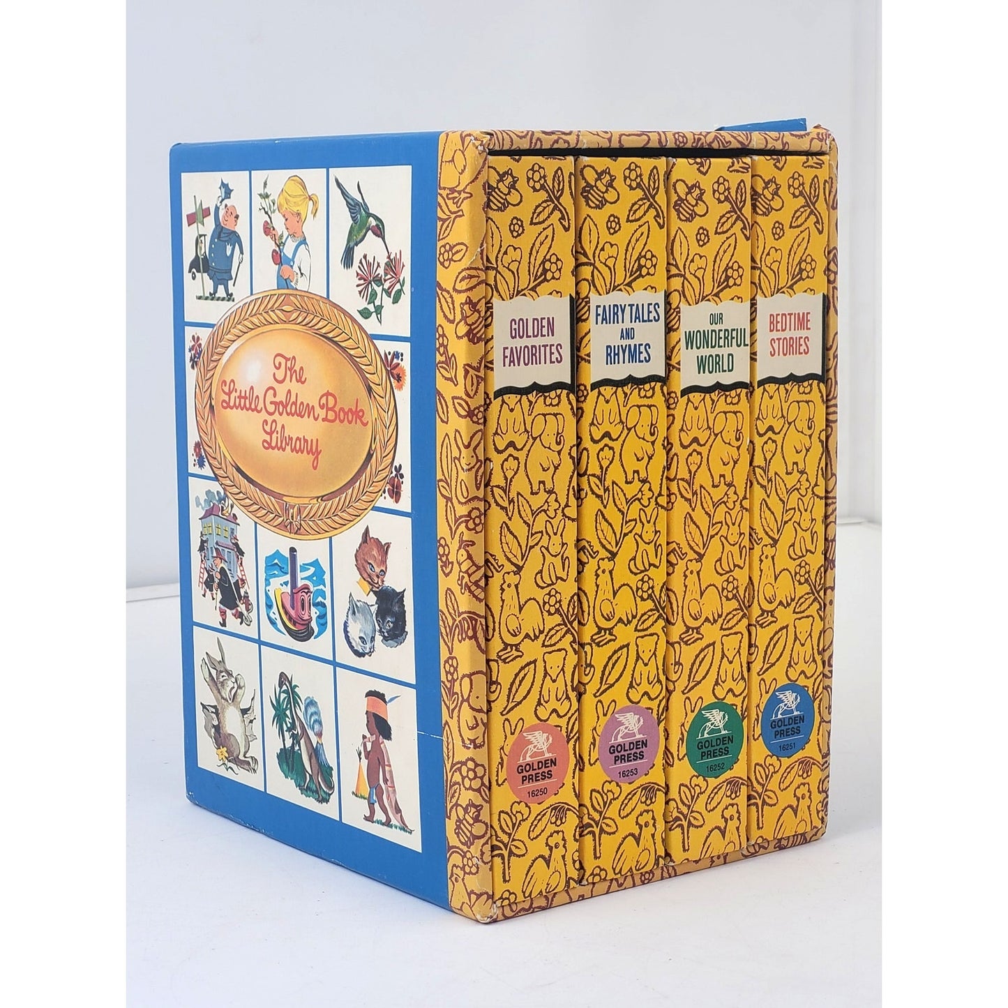 Vintage 1969 The Little Golden Book Library Hardcover Set