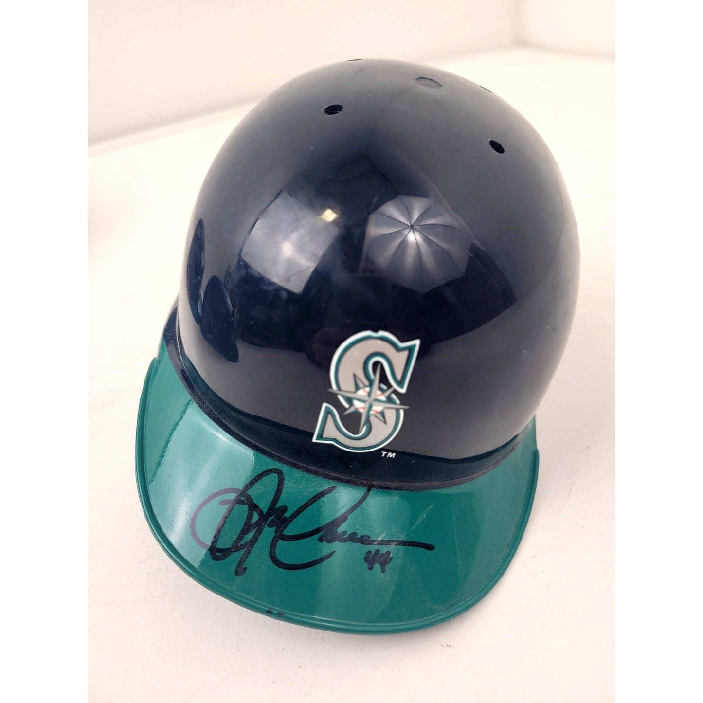 1997 MLB Seattle Mariners Mini Batting Helmets Signed by Athletes - Set of 3