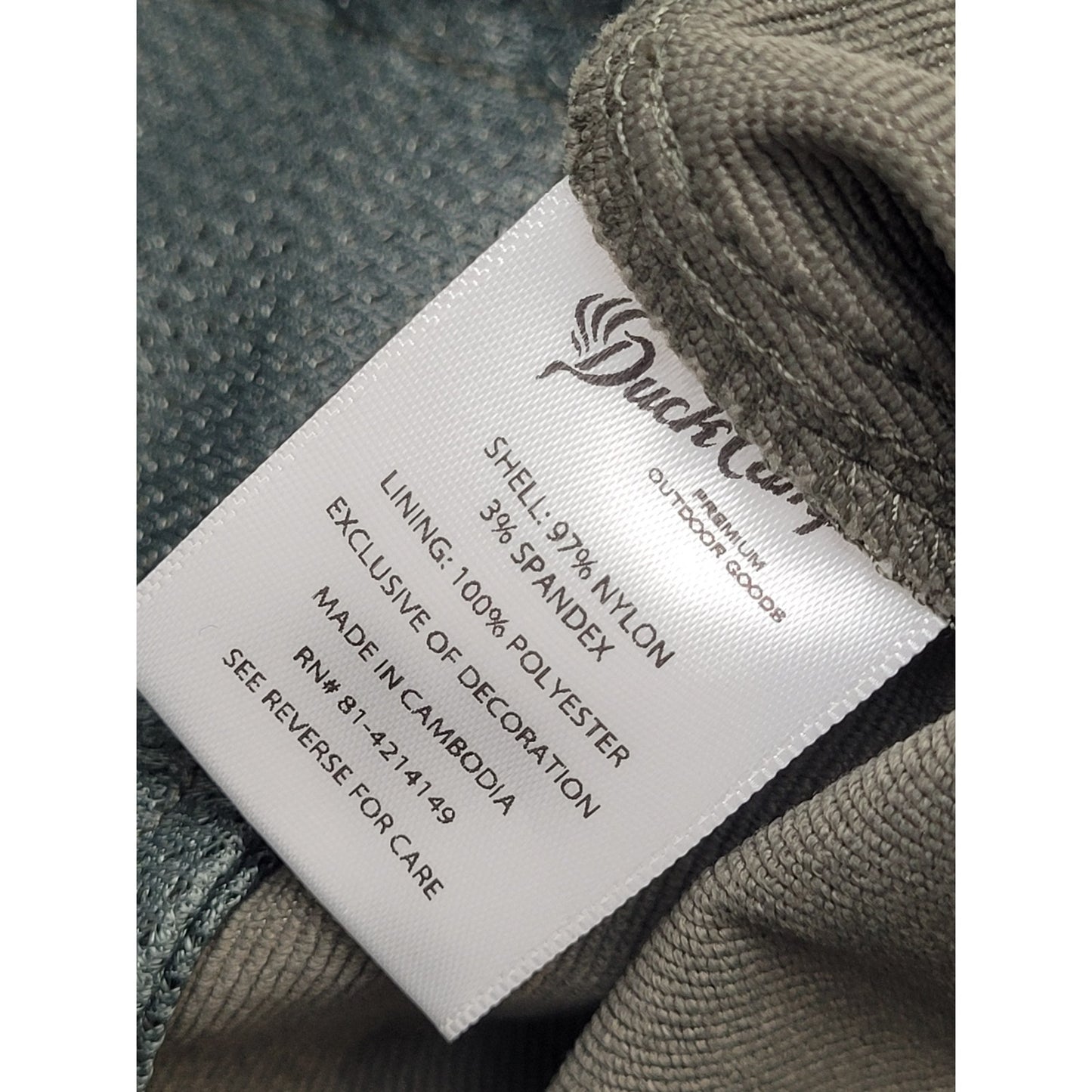 Duck Camp M's Tracker Pants Moss Color Men's Sz 34R MSRP: $149