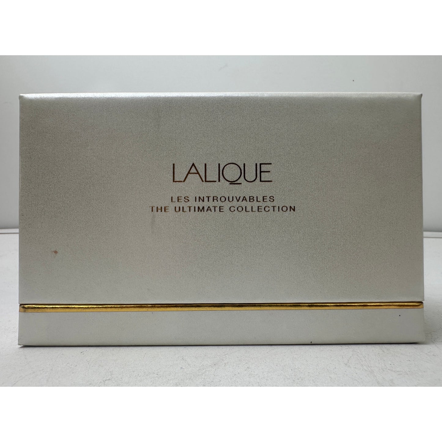 Vintage Lalique "Les Introuvables" The Ultimate Collection Miniature Perfume Trilogy Set NIB